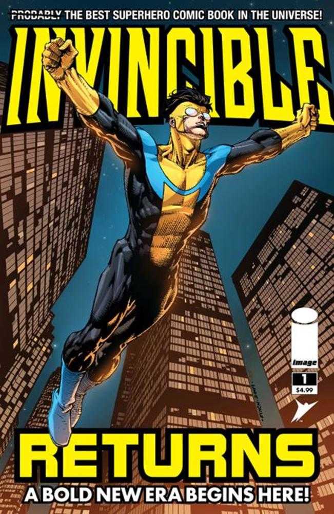 Invincible Returns Facsimile Edition #1 Cover A David Finch & Fco Plascencia (NM)