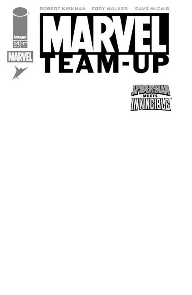 Marvel Teamup #14 Facsimile Edition Cover G Blank Sketch Variant (NM)