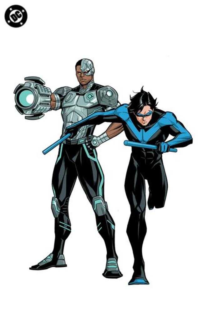 New Titans #33 Cover F Sami Basri Corner Box Spot Foil Variant (NM)