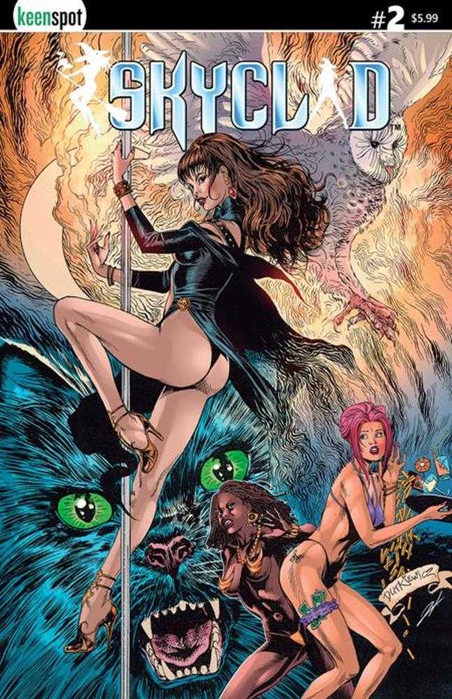 Skyclad #2 Cover A Michal Dutkiewicz Familiar Frenzy (Mature) (NM)