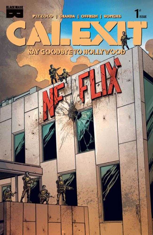 Calexit Say Goodbye To Hollywood #1 (Of 3) Cover C Inc 1:3 C Granda Hollywood Variant (Mature) (NM)