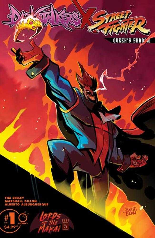 Darkstalkers X Street Fighter Queens Shadow #1 (One Shot) Cover B Brett Bean Variant (NM)