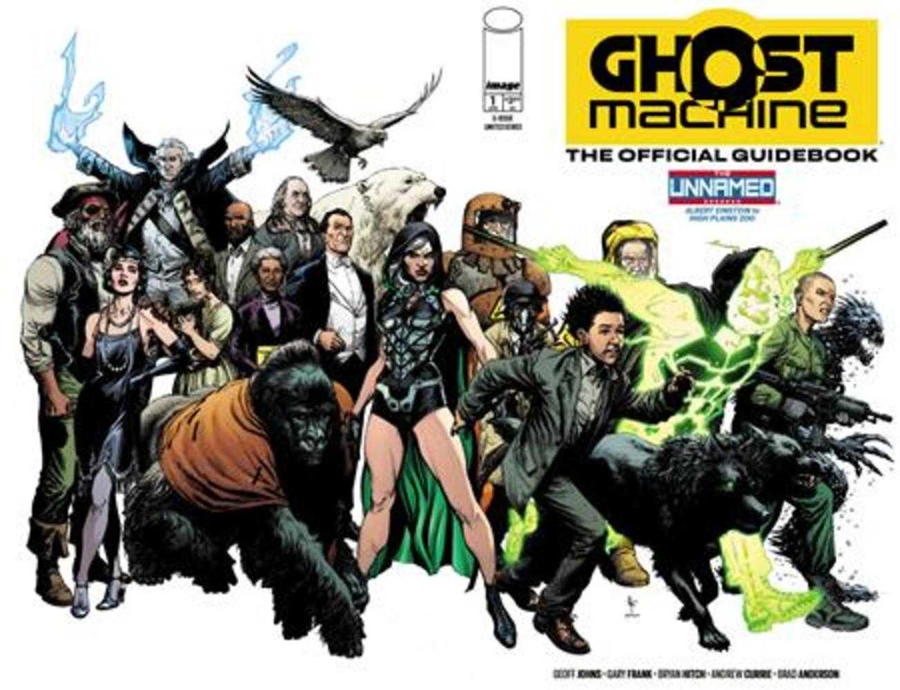 Ghost Machine The Official Guidebook #1 (Of 5) Cover A Gary Frank & Brad Anderson Wraparound (NM)