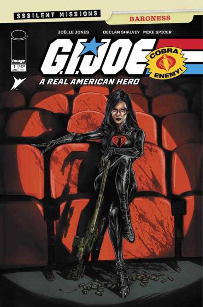G.I. Joe A Real American Hero Sssilent Missions Baroness #1 (One Shot) Cover A Joelle Jones (NM)