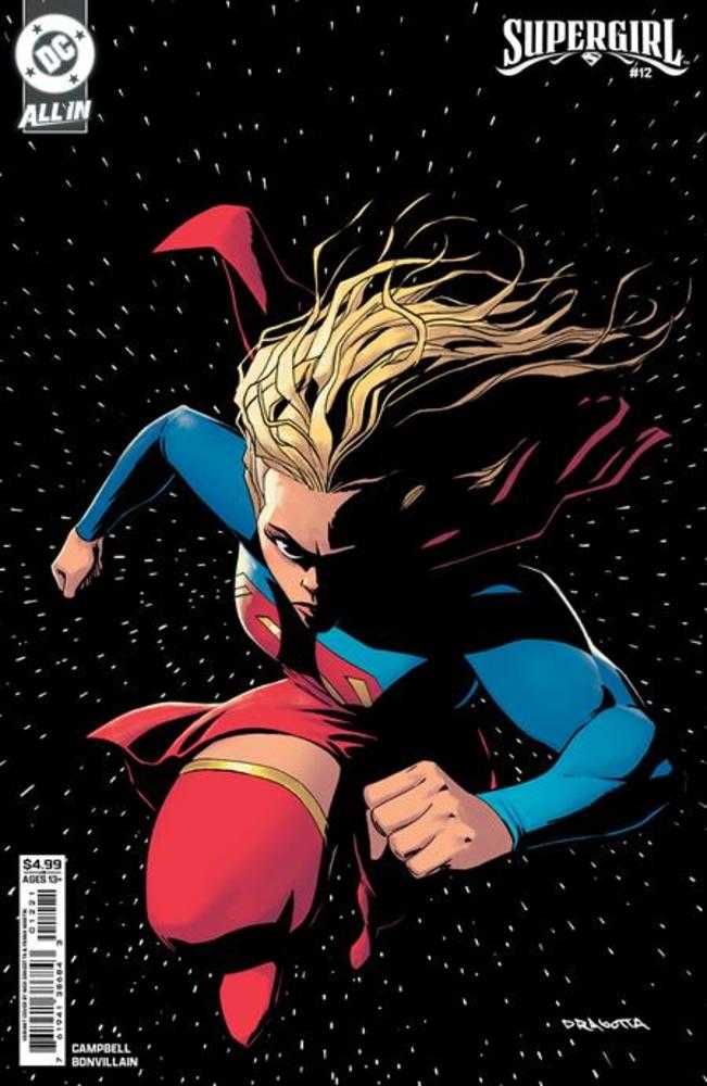 Supergirl #12 Cover B Nick Dragotta Card Stock Variant (The Reign Of The Superboys) (NM)
