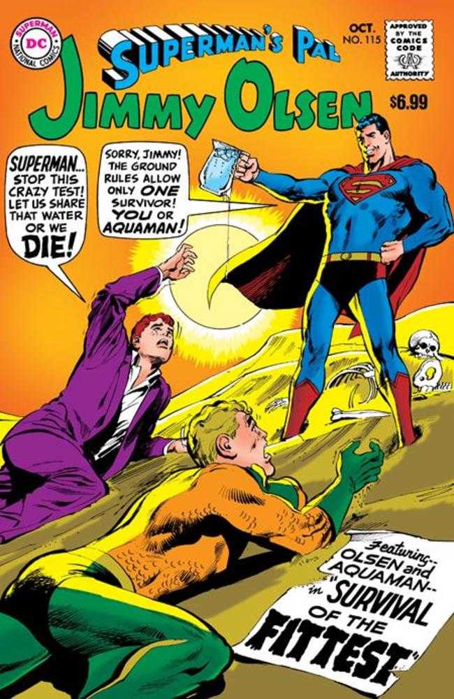 Supermans Pal Jimmy Olsen #115 Facsimile Edition Cover C Neal Adams Foil Variant (NM)