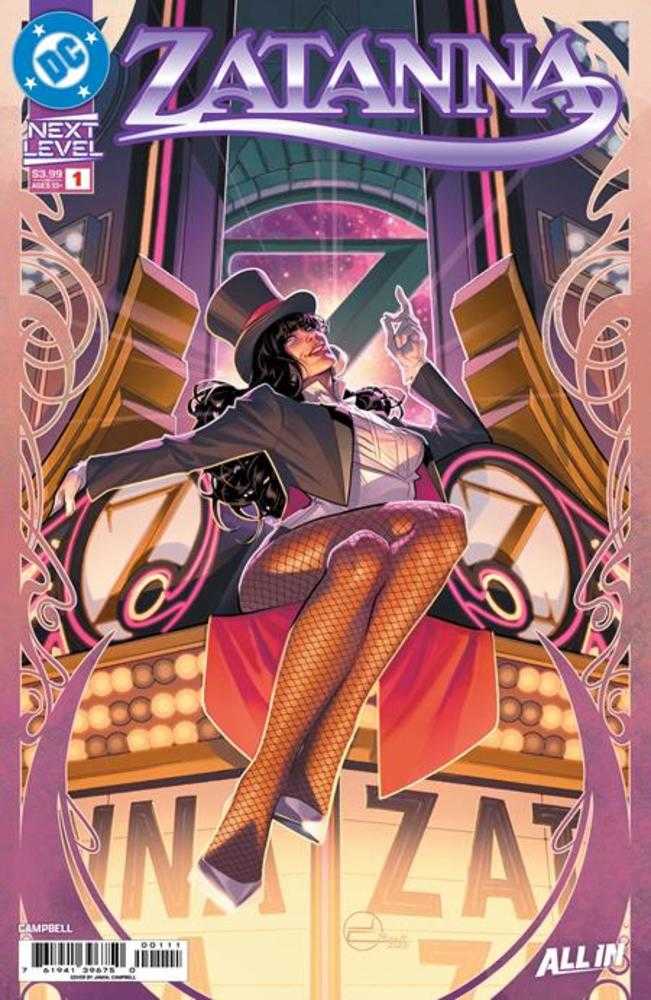 Zatanna (2026) #1 Cover A Jamal Campbell (NM)