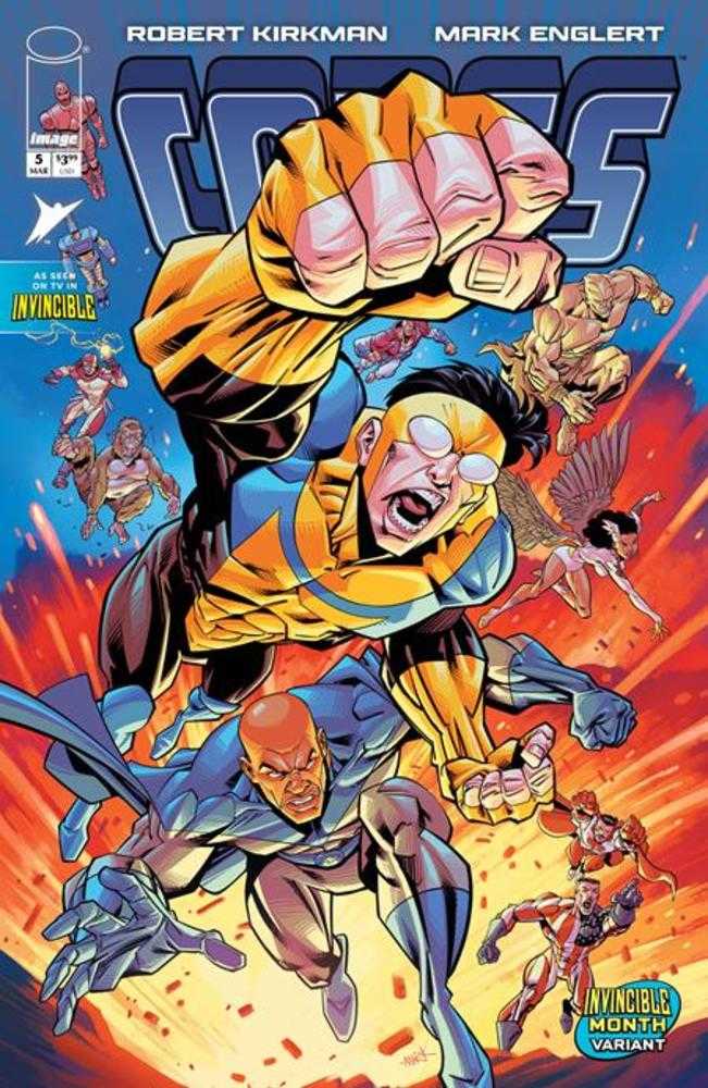 Invincible Universe Capes #5 Cover F Mark Englert Invincible Team Up Variant (NM)