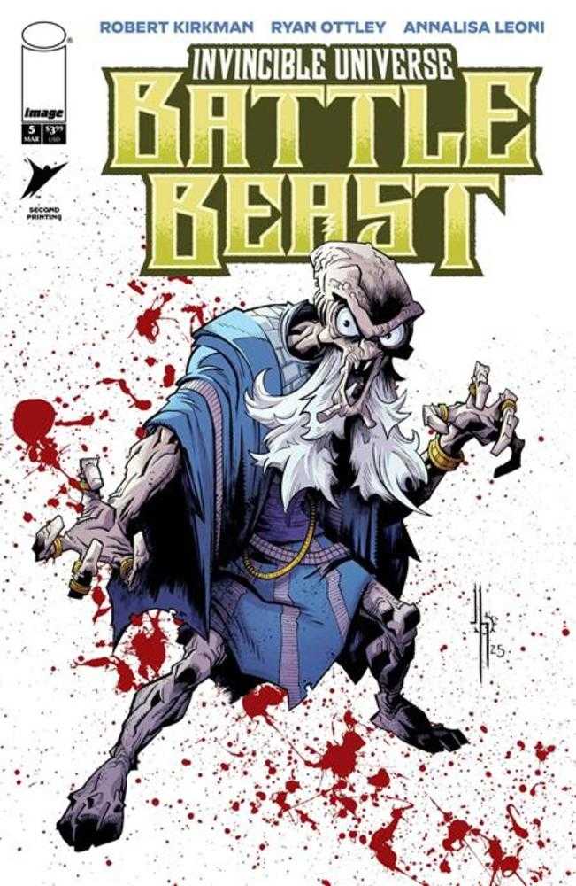 Invincible Universe Battle Beast #5 2nd Printing (NM)