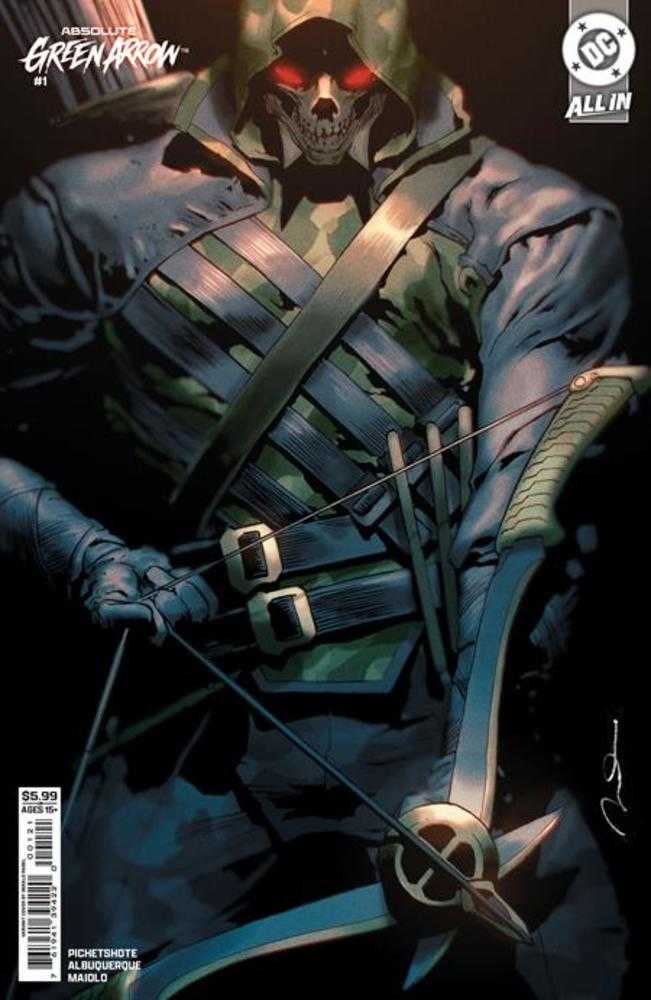 Absolute Green Arrow #1 (Of 6) Cover B Gerald Parel Card Stock Variant (NM)