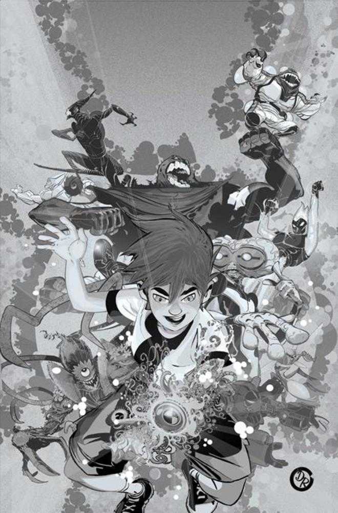 Ben 10 #1 Cover M Inc 1:20 Duncan Rouleau Line Art Full Art Variant (NM)