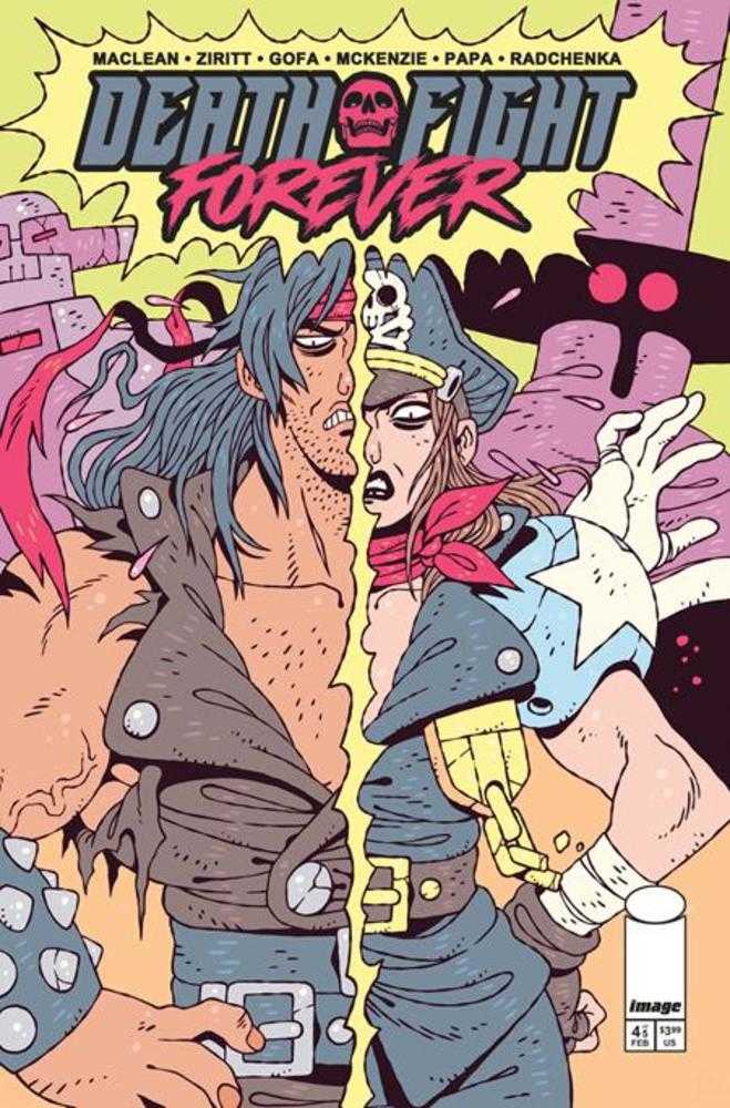 Death Fight Forever #4 (Of 5) Cover B Sam Mckenzie Variant (Mature) (NM)