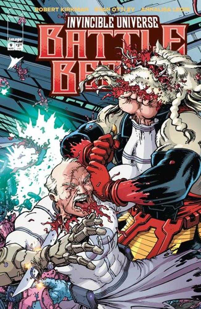 Invincible Universe Battle Beast #9 Cover C 1:10 Chris Burnham & Brian Reber Variant (NM)