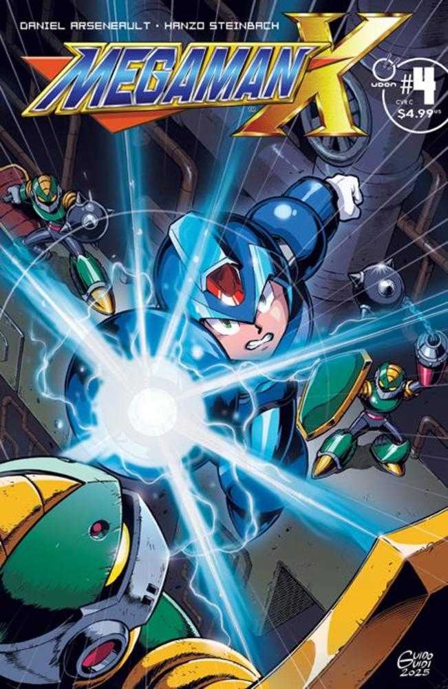 Mega Man X #4 (Of 5) Cover C Guido Guidi Variant (NM)