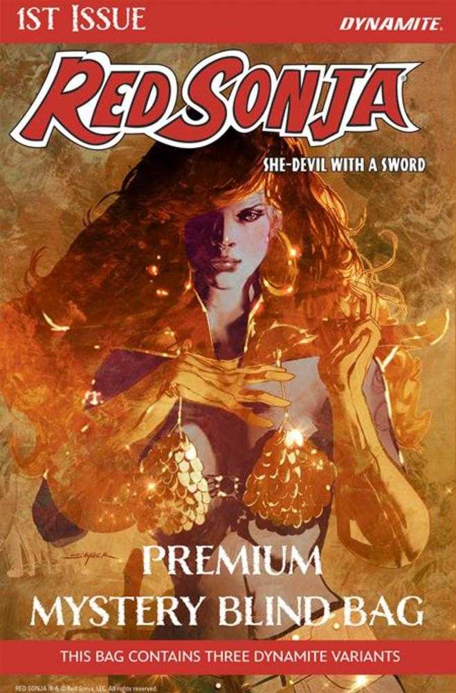 Red Sonja She Devil With A Sword #1 Cover G Premium Mystery Blind Bag Variant (NM)