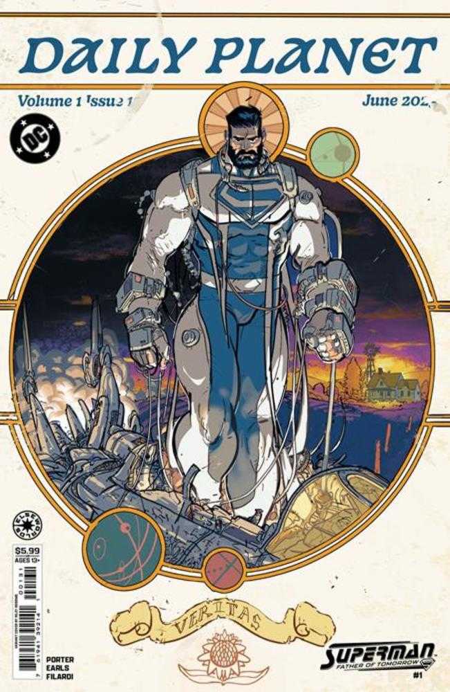 Superman Father Of Tomorrow #1 (Of 6) Cover C Riley Rossmo Card Stock Variant (NM)