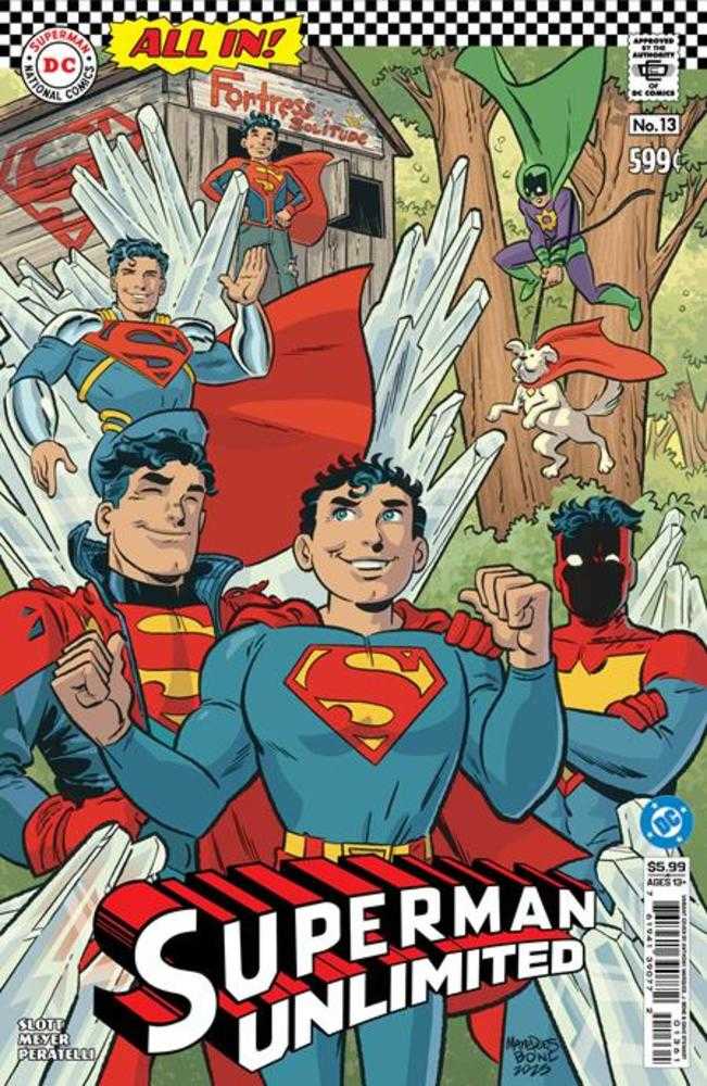 Superman Unlimited #13 Cover E Anthony Marques Card Stock Variant (The Reign Of The Superboys) (NM)