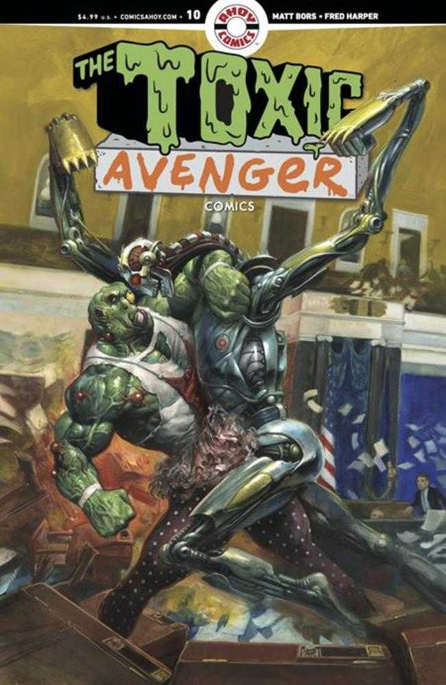 Toxic Avenger Comics #10 Cover A Fred Harper (Mature) (NM)