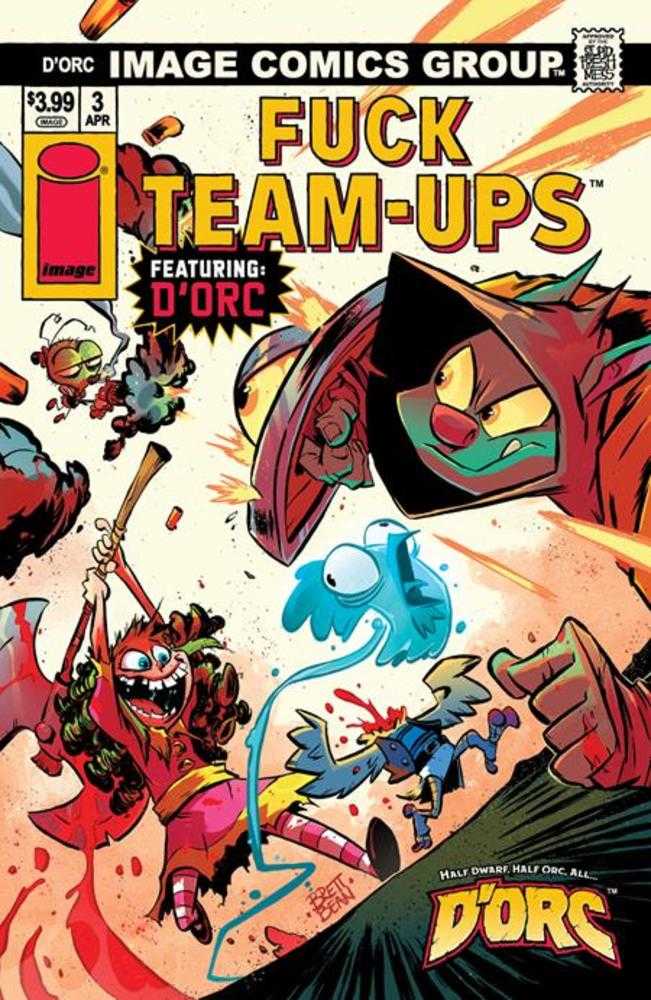 Dorc #3 Cover D Brett Bean I Hate Fairyland Team Up Nsfw Variant (NM)