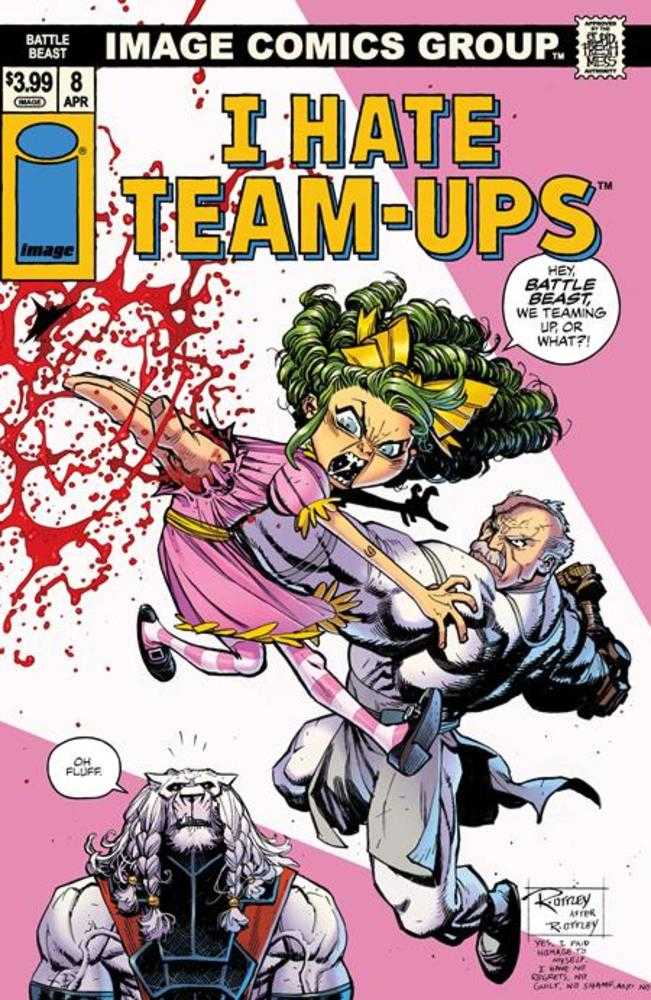Invincible Universe Battle Beast #8 Cover G Ryan Ottley I Hate Fairyland Team Up Variant (NM)