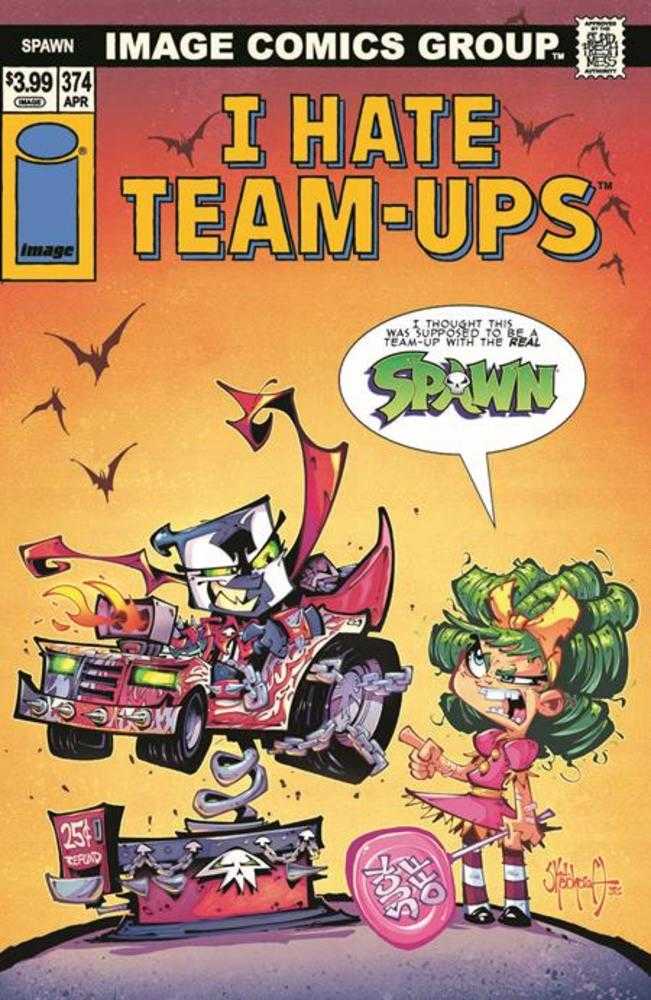 Spawn #374 Cover C Rob Duenas I Hate Fairyland Team Up Variant (NM)
