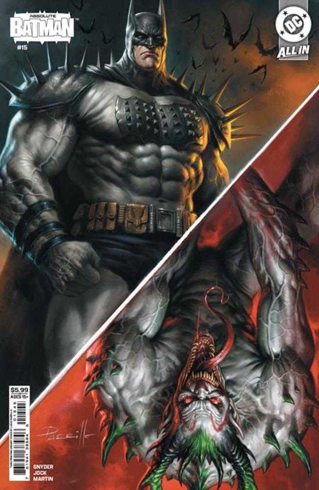 Absolute Batman #15 3rd Print Cover B Lucio Parillo Card Stock Variant (NM)