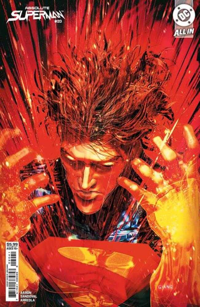 Absolute Superman #20 Cover D John Giang Card Stock Variant (NM)