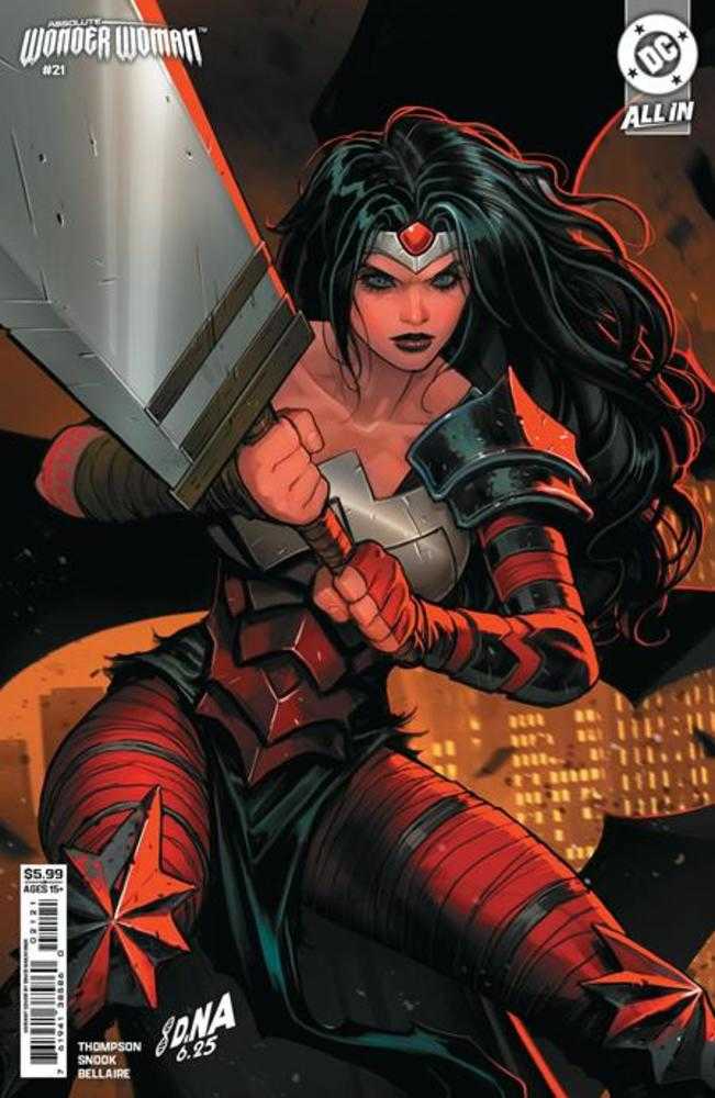 Absolute Wonder Woman #21 Cover B David Nakayama Connecting Card Stock Variant (NM)