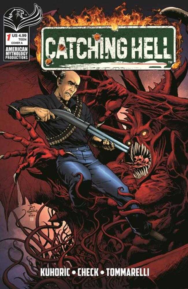Catching Hell Feat Reggie Bannister #1 Cover A Roy Allan Martinez (NM)