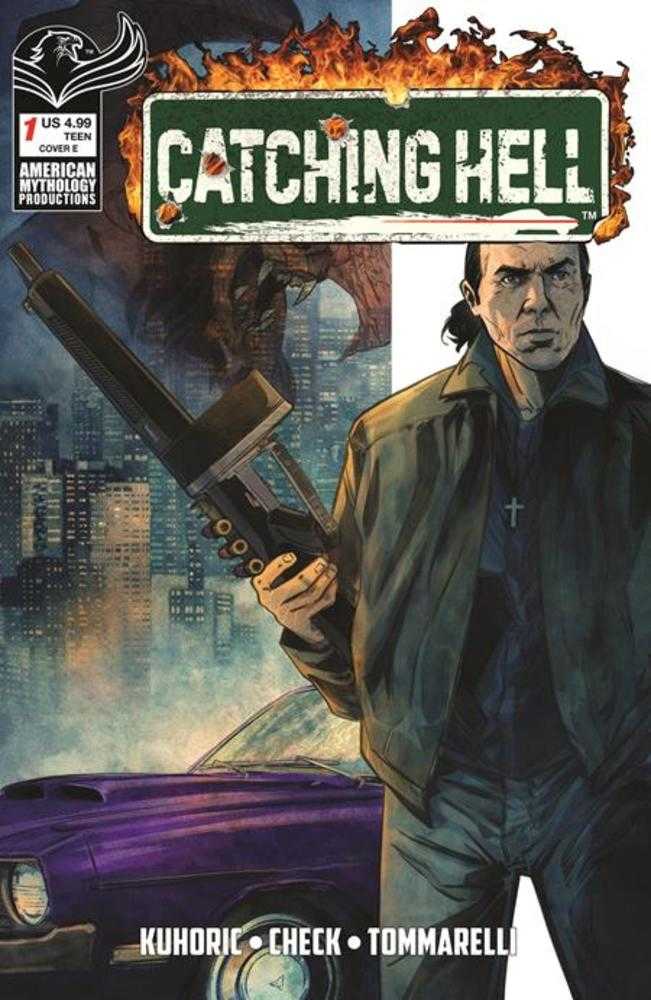 Catching Hell Feat Reggie Bannister #1 Cover E Emanuele Tommarelli Variant (NM)