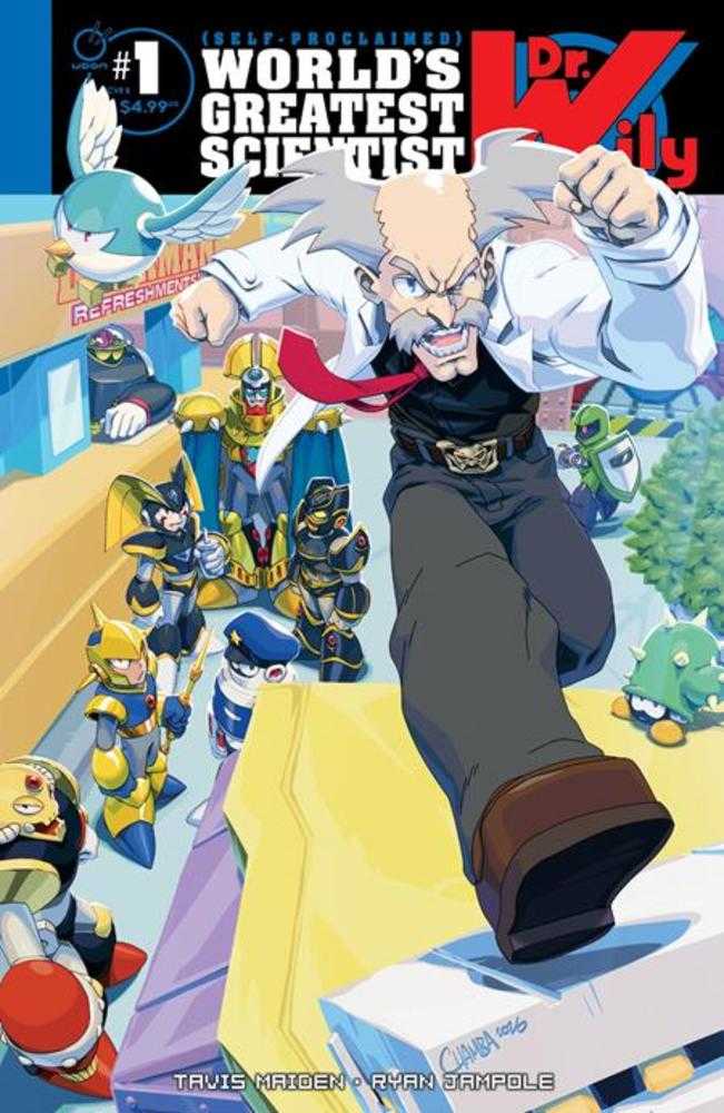 Dr Wily #1 (One Shot) Cover B Jeffrey Cruz Variant (NM)