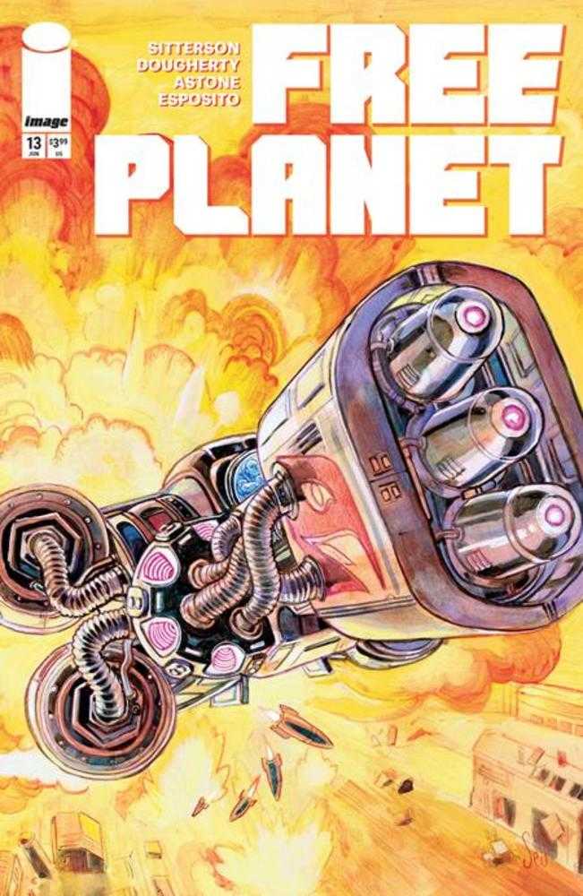 Free Planet #13 Cover B Jed Dougherty Variant (NM)