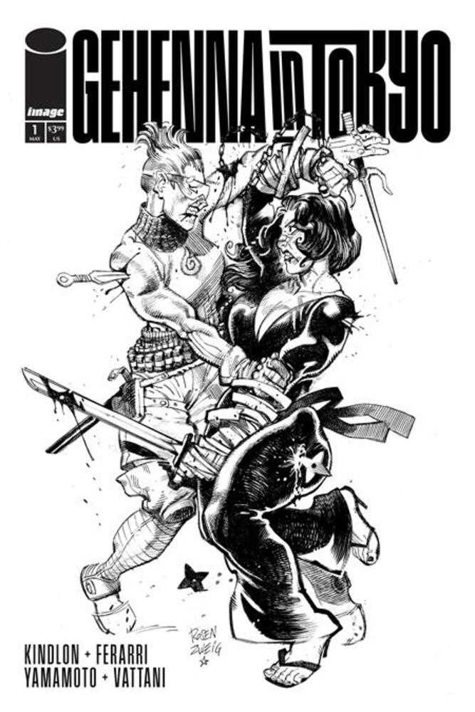 Gehenna In Tokyo (One Shot) Cover F Maurizio Rosenzweig Variant (Mature) (NM)