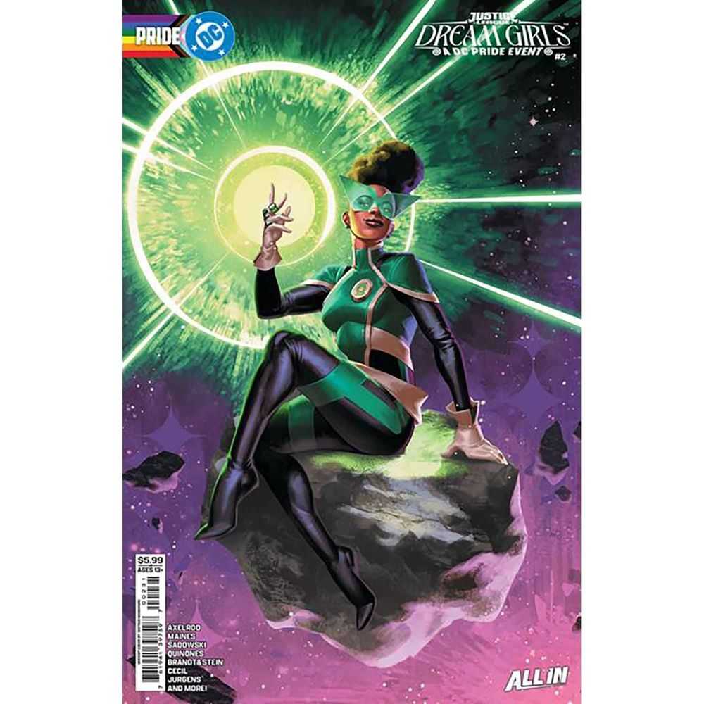 Justice League Dream Girls A DC Pride Event #2 (Of 4) Cover C Mateus Manhanini Card Stock Variant (NM)