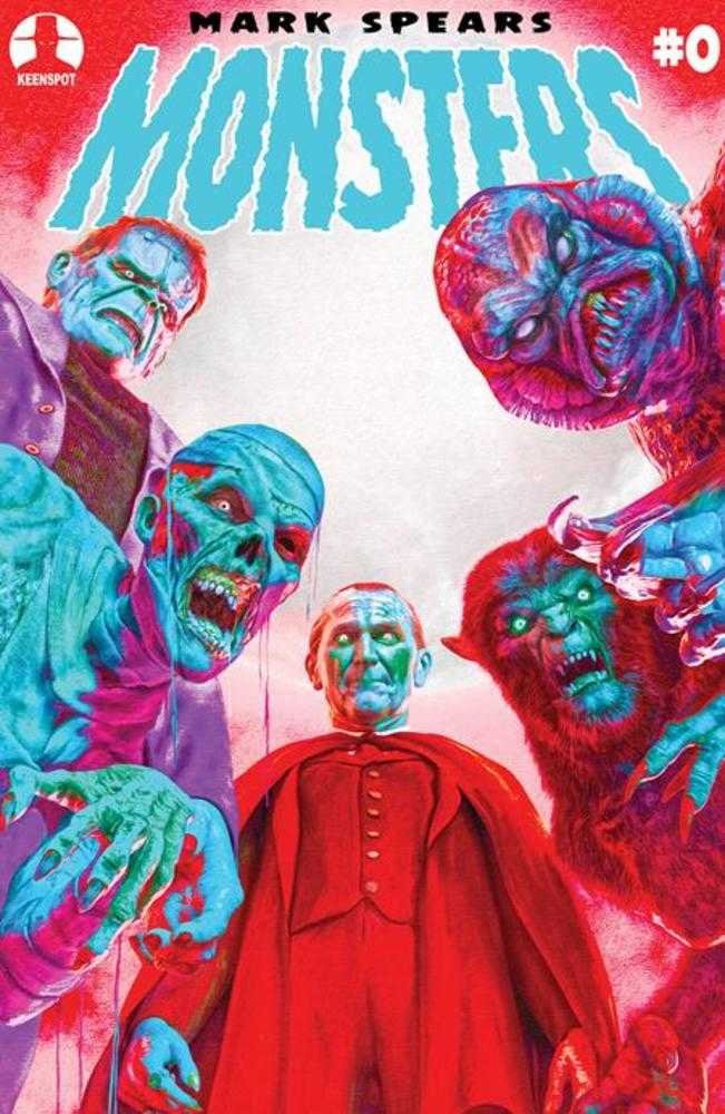 Mark Spears Monsters #0 Deluxe Edition (One Shot) Cover E Mark Spears The Squad Variant (NM)