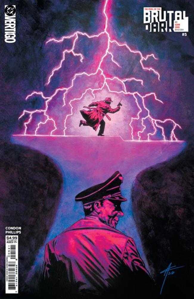 The Peril Of The Brutal Dark An Ezra Cain Mystery #5 (Of 6) Cover B Aaron Campbell Card Stock Variant (Mature) (NM)