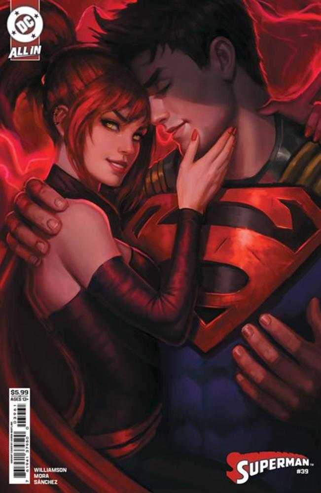 Superman #39 Cover F Aaron Bartling Card Stock Variant (The Reign Of The Superboys) (NM)