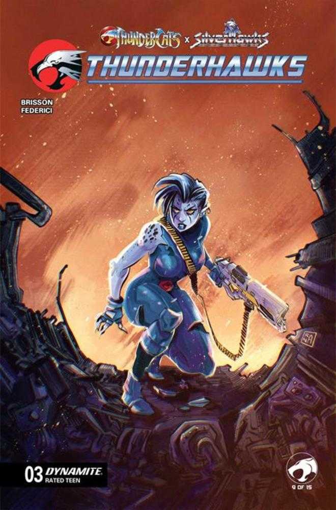 Thundercats X Silverhawks Thunderhawks #3 Cover D Alessandro Ranaldi Variant (NM)
