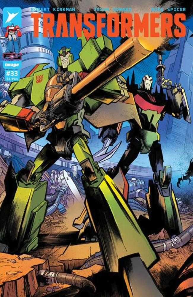 Transformers #33 Cover C Jason Howard & Annalisa Leoni Connecting Variant (NM)