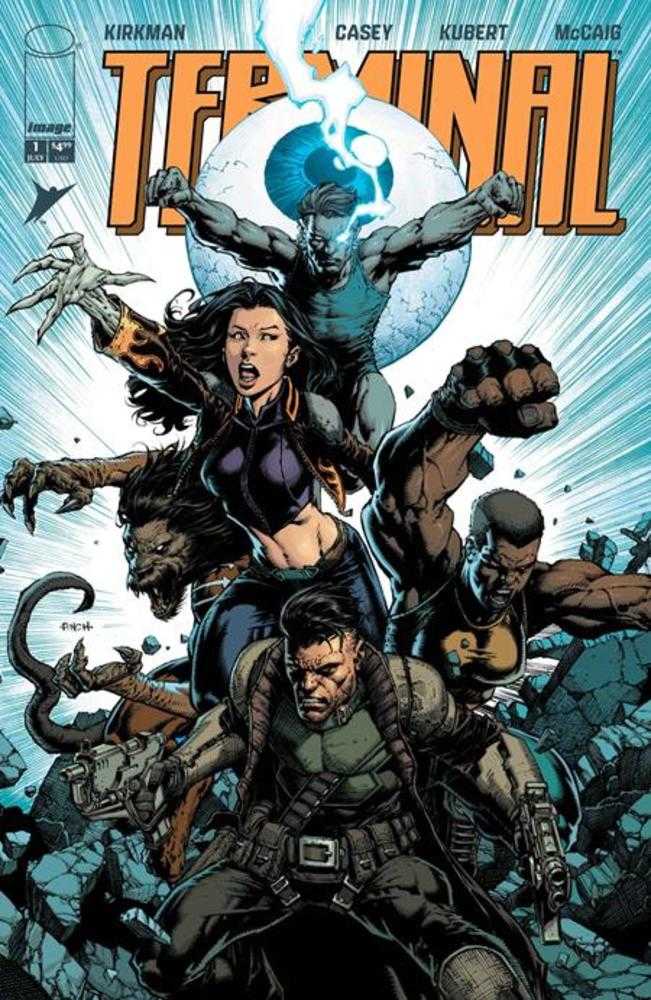 Terminal #1 Cover C David Finch & Dave Mccaig Variant (Mature) (NM)