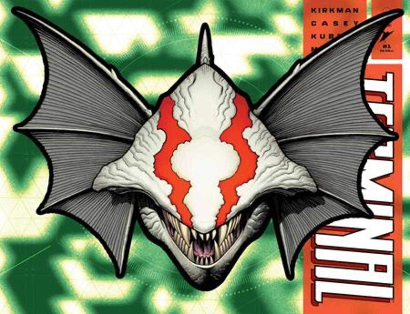 Terminal #1 Cover K Arthur Adams & Andres Juarez Die Cut Foil Mask Variant (Mature) (NM)