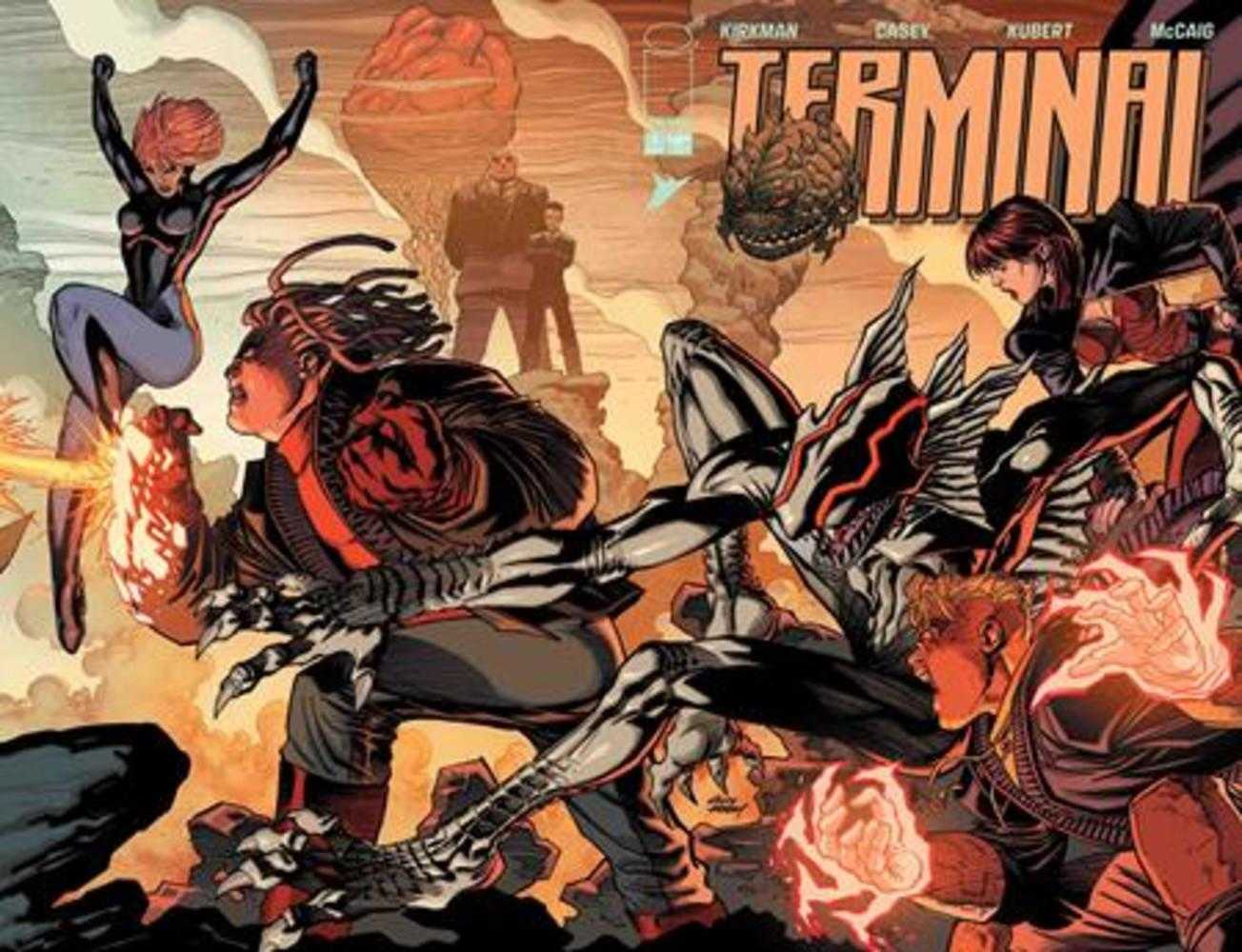 Terminal #1 Cover N Andy Kubert & Dave Mccaig Connecting Wraparound Chromium Variant (Mature) (NM)