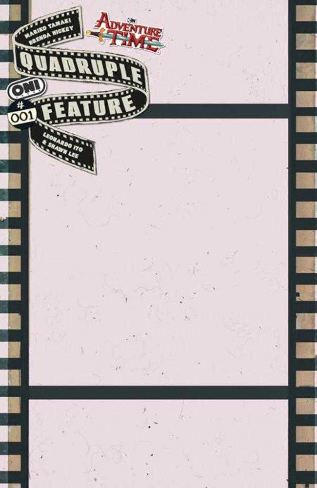 Adventure Time Quadruple Feature #1 (Of 4) Cover C Celluloid Blank Sketch Variant (NM)