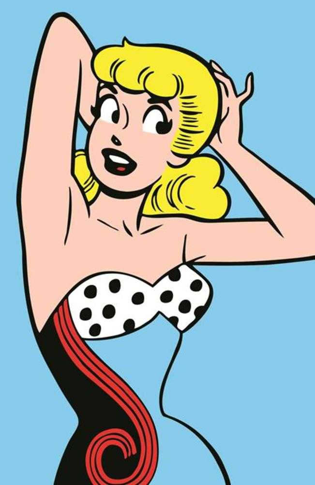 Archie Comics 85th Anniversary Presents Betty & Veronica Swimsuit Special (One Shot) Cover E Dan Decarlo Silver Foil Betty Pin Up Variant (NM)