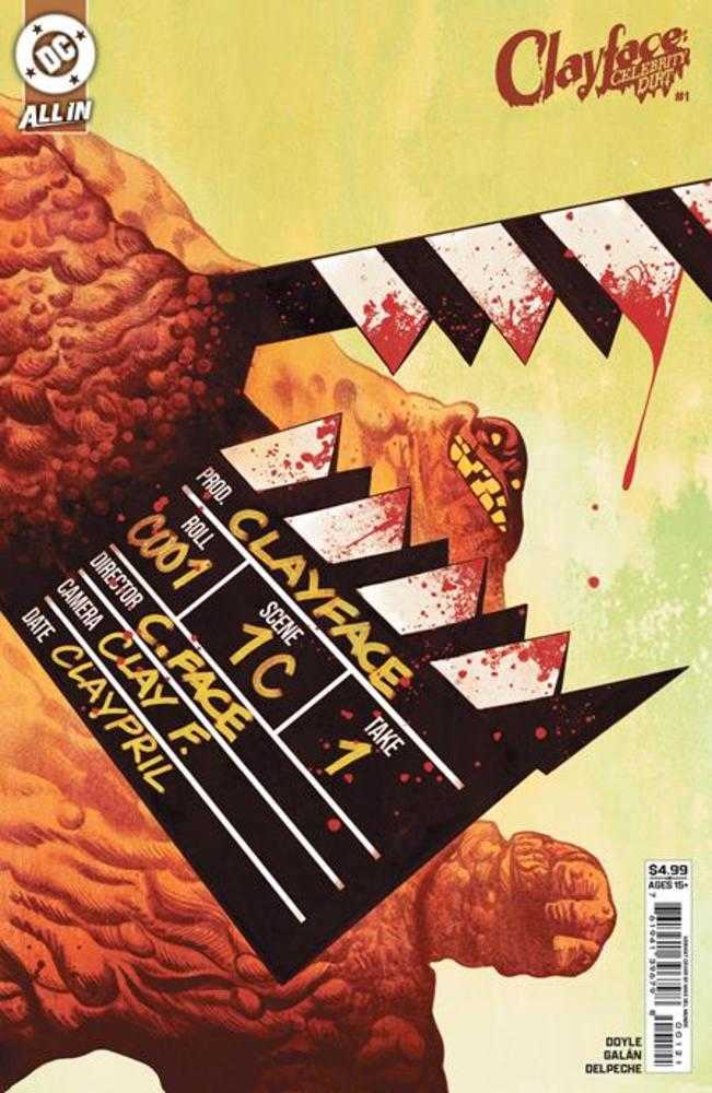 Clayface Celebrity Dirt #1 (Of 6) Cover B Mike Del Mundo Card Stock Variant (NM)