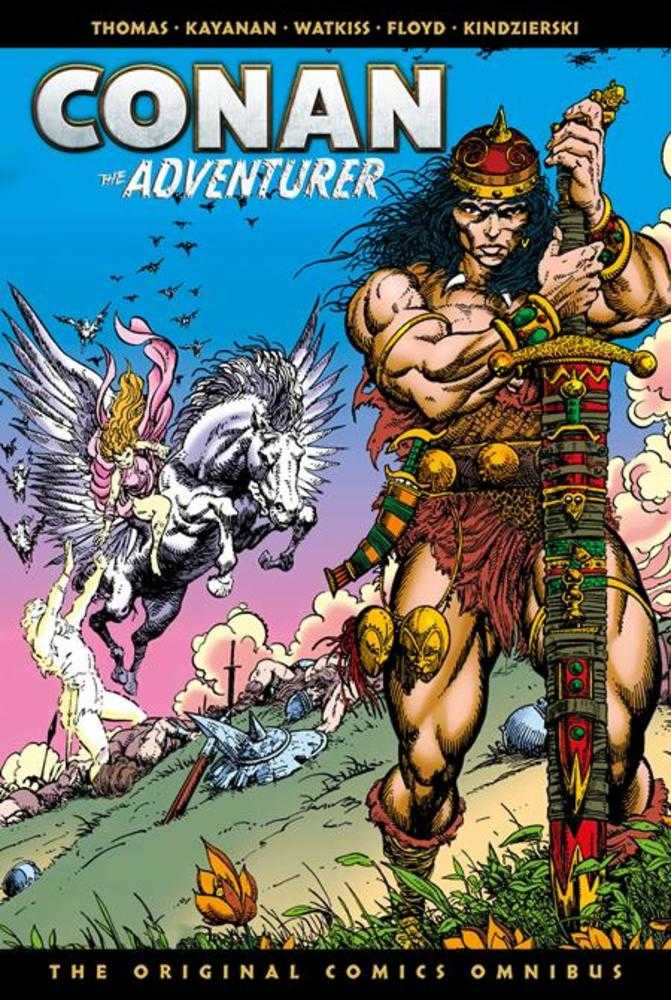 Conan The Adventurer The Original Years Omnibus Hardcover Volume 01 Direct Market Edition Rafael Kayanan Cover (Mature) (NM)
