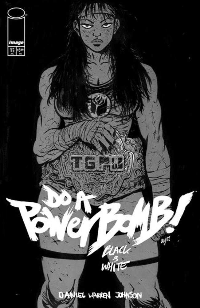 Do A Powerbomb Black And White #1 (Of 3) Cover A Daniel Warren Johnson (NM)