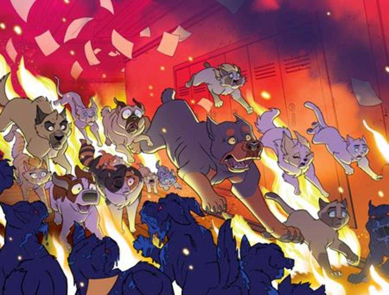 Feral #25 Cover F Trish Forstner & Tone Rodriguez Foil Wraparound Variant (NM)