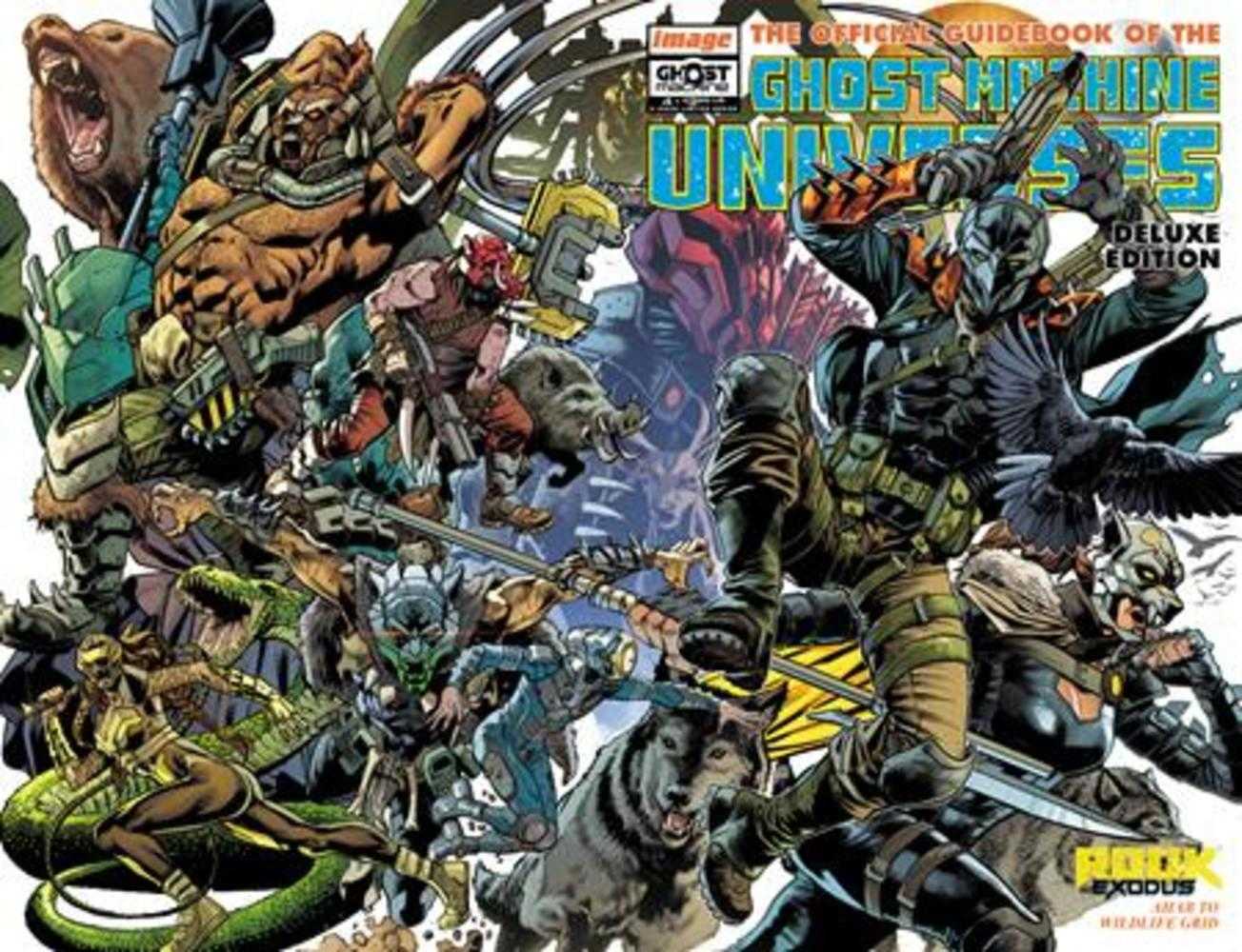 Ghost Machine The Official Guidebook #4 (Of 5) Cover B Bryan Hitch & Brad Anderson Wraparound Variant (NM)