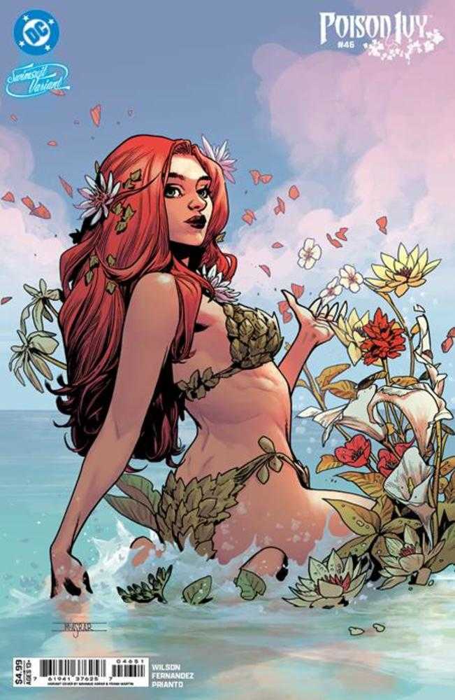 Poison Ivy #46 Cover E Mahmud Asrar Swimsuit Card Stock Variant (NM)